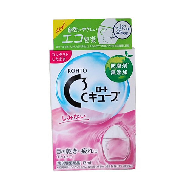 Rohto C Cube m 13ml / ថ្នាំបន្តក់ភ្នែក